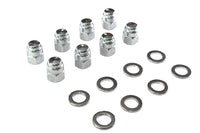 HARLEY Cylinder Base Nut Kit Cap Chrome Fits 1941-1977 FL,   1971-1977 FX,   1936-1940 EL,
