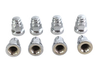 HARLEY Cylinder Base Hex Cap Nut Chrome Milled Fits 1978-1984 FL,   1978-1984 FX,   1979-1983 FL,