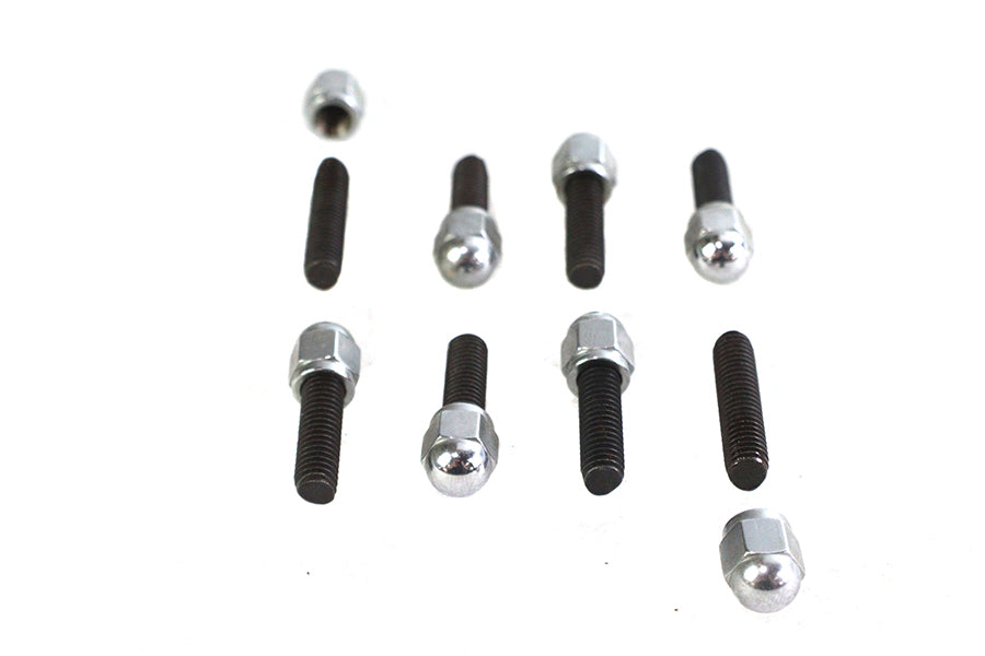 HARLEY Acorn Tappet Base Bolt 1/4 inch X 24 Thread Fits 1936-1940 EL,   1941-1975 FL,   1971-1975 FX