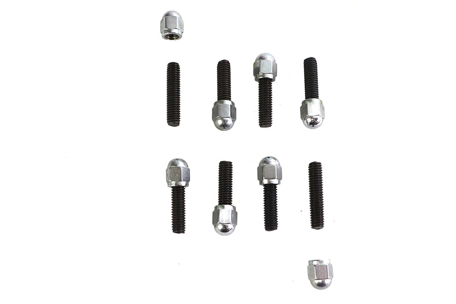 HARLEY Acorn Tappet Base Bolt 1/4 inch X 24 Thread Fits 1936-1940 EL,   1941-1975 FL,   1971-1975 FX