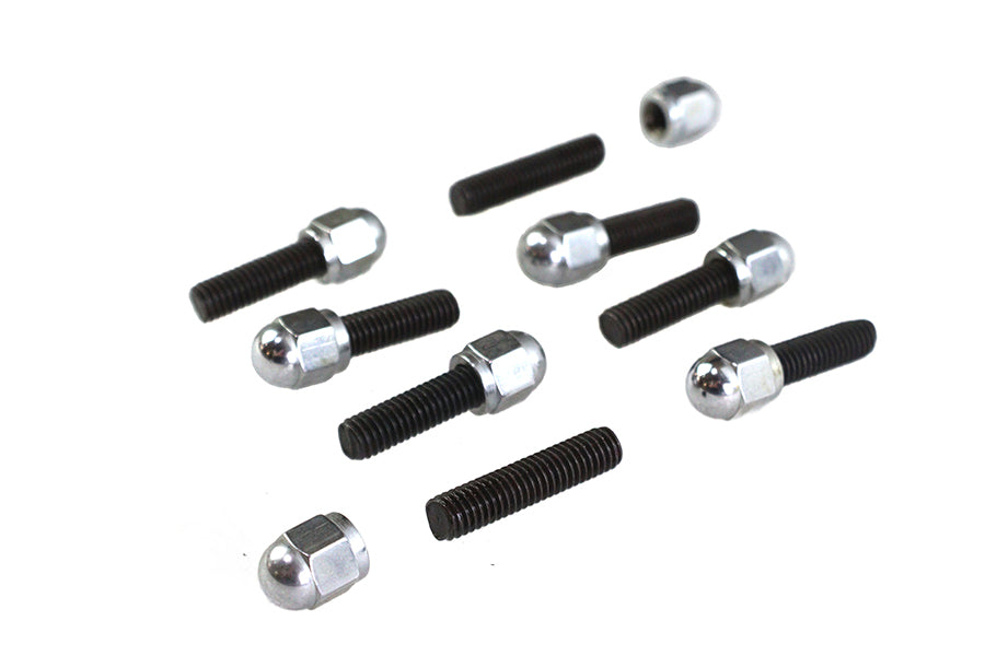 HARLEY Acorn Tappet Base Bolt 1/4 inch X 24 Thread Fits 1936-1940 EL,   1941-1975 FL,   1971-1975 FX
