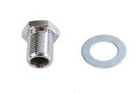 HARLEY Chrome Dash Panel Center Screw Fits 1947-1967 FL,   1947-1948 UL,   1947-1952 WL,