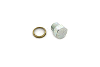 HARLEY Transmission Engine Drain Plug 1/2 inch X 13 Thread Cadmium Fits 1941-1984 FL, Transmission 1