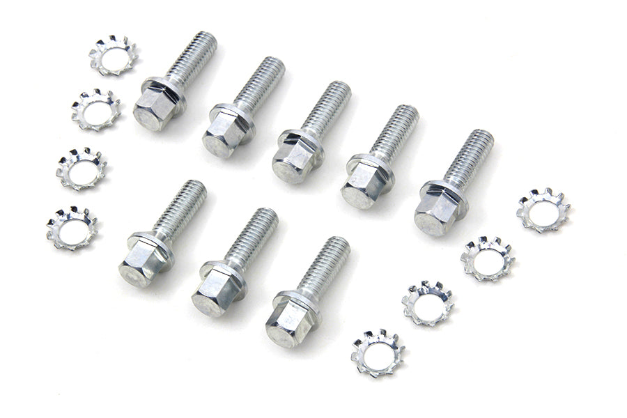 HARLEY Nickel Tappet Block Hex Screw Fits 1941-1975 FL,   1936-1952 EL,