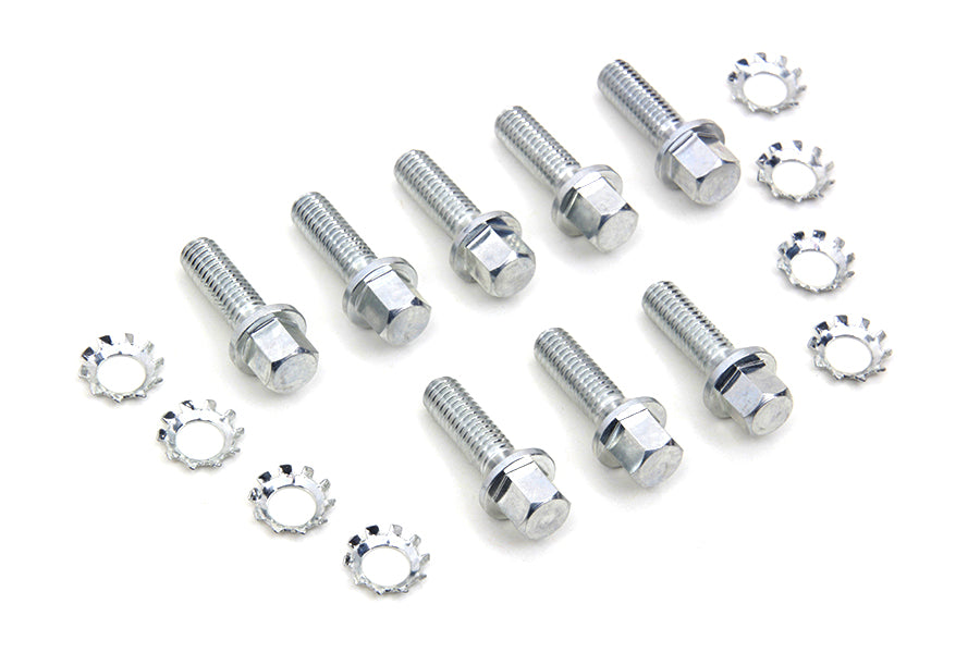 HARLEY Nickel Tappet Block Hex Screw Fits 1941-1975 FL,   1936-1952 EL,