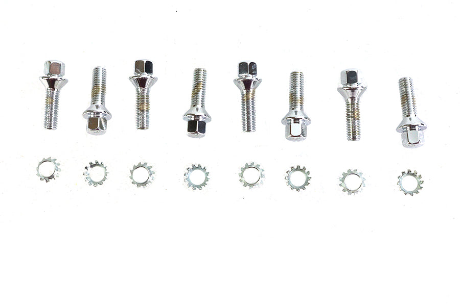 HARLEY Chrome Tappet Block Hex Screw Fits 1936-1940 EL,   1941-1975 FL,   1971-1975 FX,