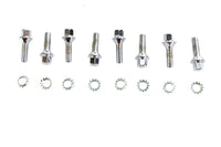 HARLEY Chrome Tappet Block Hex Screw Fits 1936-1940 EL,   1941-1975 FL,   1971-1975 FX,
