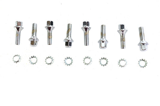 HARLEY Chrome Tappet Block Hex Screw Fits 1936-1940 EL,   1941-1975 FL,   1971-1975 FX,