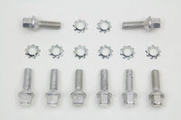 HARLEY Cadmium Tappet Block Screw Set Fits 1936-1940 EL,   1941-1975 FL,   1971-1975 FX,
