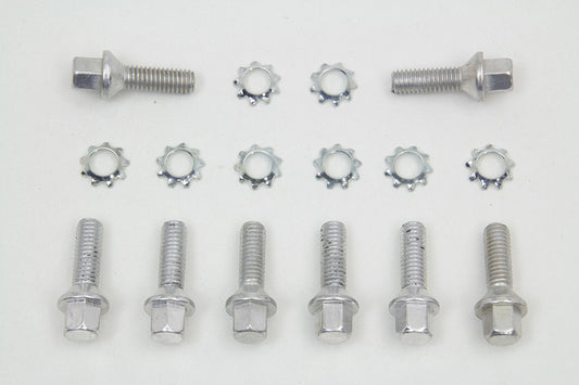HARLEY Cadmium Tappet Block Screw Set Fits 1936-1940 EL,   1941-1975 FL,   1971-1975 FX,