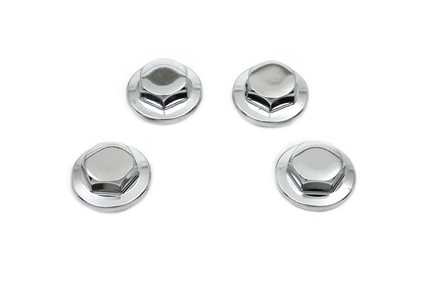 HARLEY Rocker Shaft End Caps Chrome Fits 1971-1984 FL,   1971-1984 FX,   1979-1983 FLT,   1982-1983