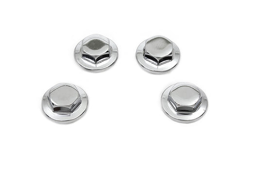 HARLEY Rocker Shaft End Caps Chrome Fits 1971-1984 FL,   1971-1984 FX,   1979-1983 FLT,   1982-1983