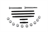 HARLEY Engine Case Bolt Kit Chrome Fits 1937-1952 WL,   1937-1973 G,