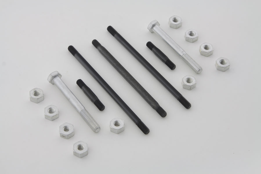 HARLEY Engine Case Bolt Kit Cadmium Fits 1937-1952 WL,   1937-1973 G,