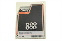 HARLEY Slotted 1/4 inch - 24 Thread Engine Case Nut Fits 0-  Special, application on pre 1930 cases