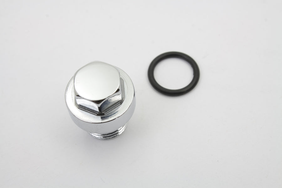 HARLEY Tappet Oil Screen Plug Chrome Fits 1981-1984 FL,   1981-1984 FX,   1981-1998 FLT,   1981-1998