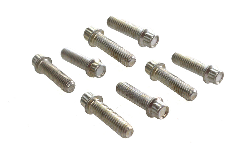 HARLEY Tappet Block Screw Kit 1/4 inch X 24 Thread Cadmium Fits 0-  Special, application for using l