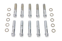 HARLEY Big Bore 12 Pt Head Bolt Kit Chrome Fits 1948-1984 FL,   1971-1984 FX,
