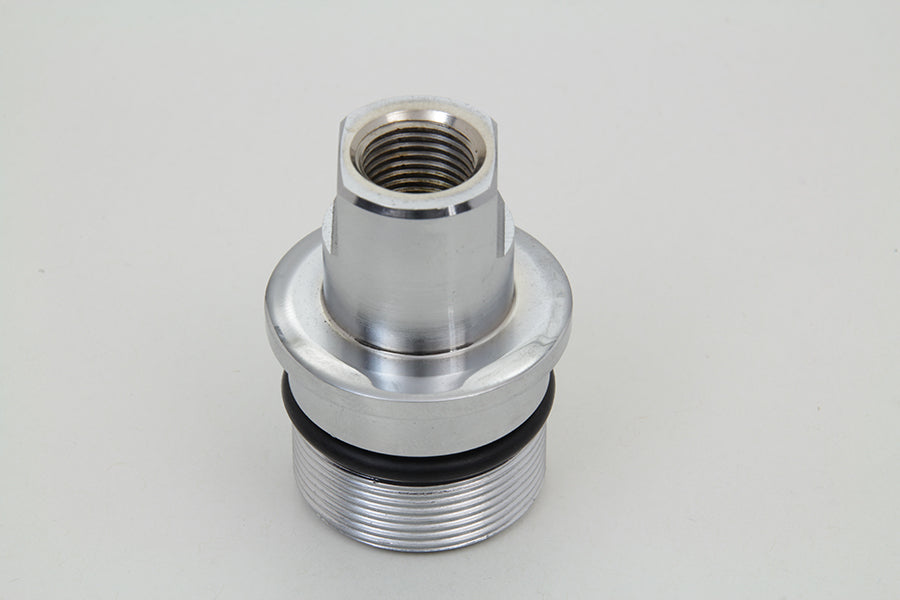 HARLEY Inner Fork Tube Plug Chrome Fits 1977-1984 FX,   1986-UP FLST,   1984-UP FXST,   1980-1986 FX