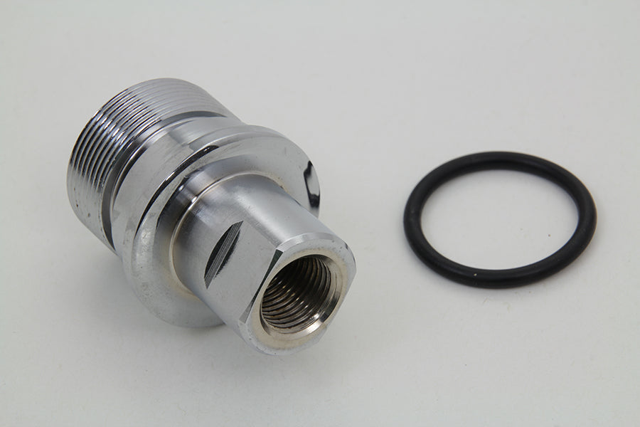 HARLEY Inner Fork Tube Plug Chrome Fits 1977-1984 FX,   1986-UP FLST,   1984-UP FXST,   1980-1986 FX