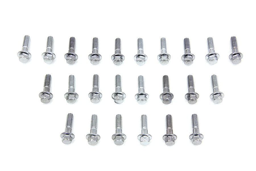 HARLEY Rocker Box Valve Cover Screw Short Chrome Fits 1948-1965 FL,