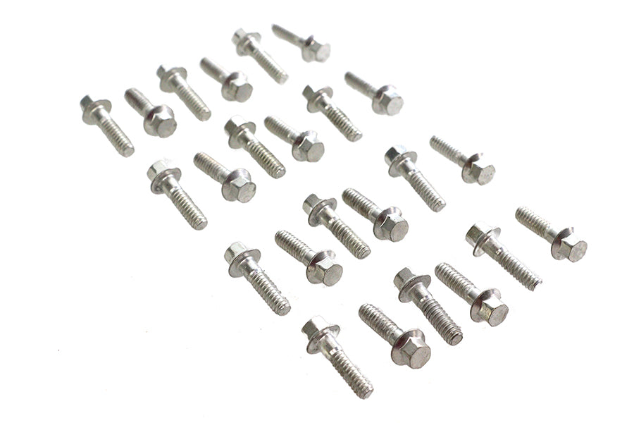 HARLEY Rocker Box Valve Cover Screws Short Cadmium Fits 1948-1965 FL,