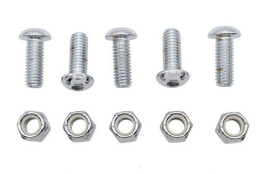 HARLEY Front or Rear Disc Bolts with Nuts for Single Disc Fits 1973-1980 FL, Front or Rear