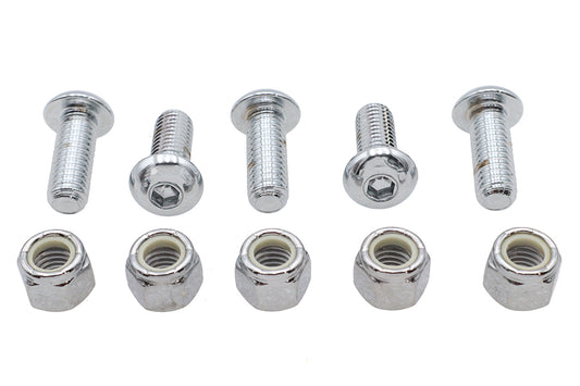 HARLEY Front or Rear Disc Bolts with Nuts for Single Disc Fits 1973-1980 FL, Front or Rear