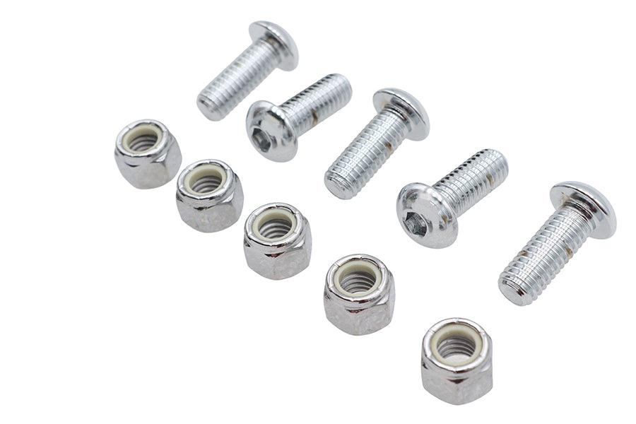 HARLEY Front or Rear Disc Bolts with Nuts for Single Disc Fits 1973-1980 FL, Front or Rear