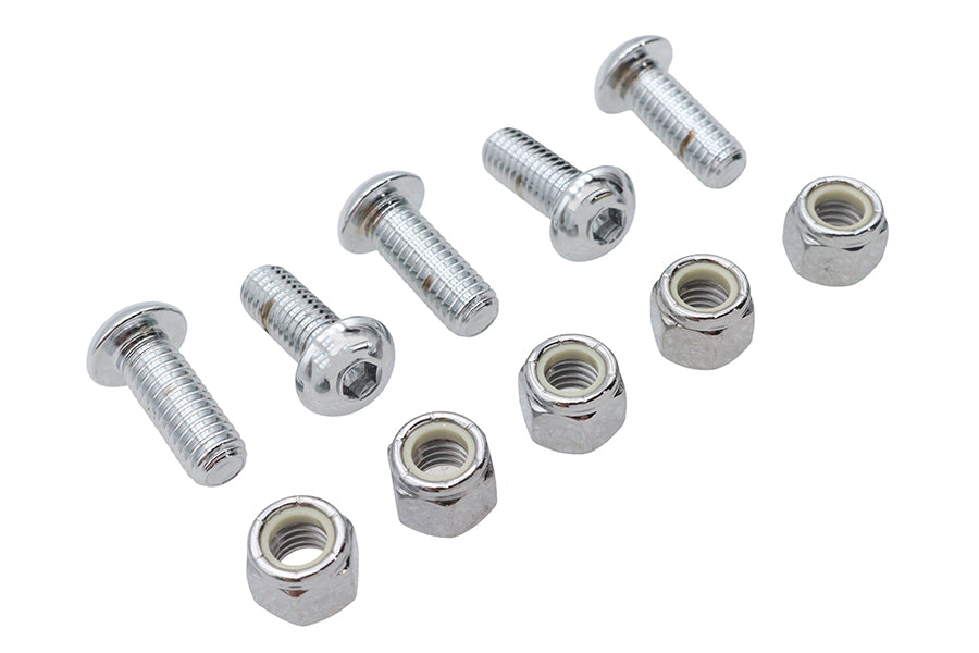 HARLEY Front or Rear Disc Bolts with Nuts for Single Disc Fits 1973-1980 FL, Front or Rear
