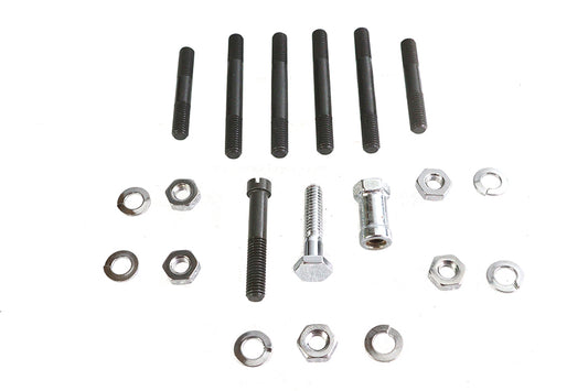 HARLEY Oil Pump Mount Hex Kit Chrome Fits 1936-1940 EL,   1941-1967 FL,