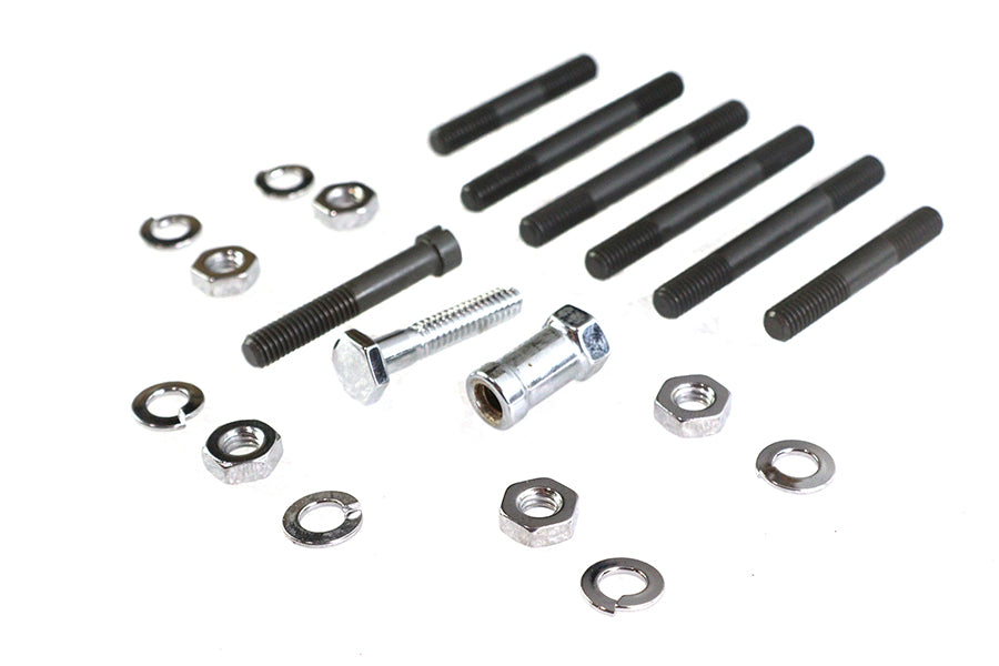 HARLEY Oil Pump Mount Hex Kit Chrome Fits 1936-1940 EL,   1941-1967 FL,