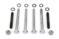 HARLEY Oil Pump Mount Hex Kit Chrome Fits 1968-1977 FL,   1971-1977 FX,