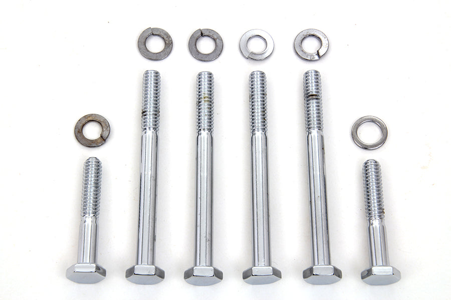HARLEY Oil Pump Mount Kit Stock Chrome Fits 1978-1984 FL,   1978-1984 FX,   1984-1991 FXST,   1986-1