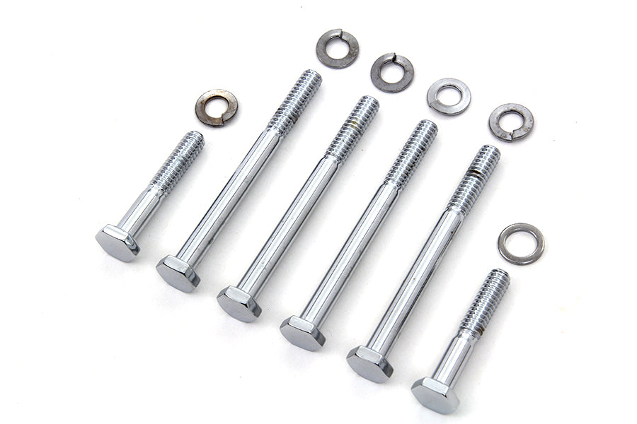 HARLEY Oil Pump Mount Kit Stock Chrome Fits 1978-1984 FL,   1978-1984 FX,   1984-1991 FXST,   1986-1