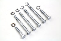 HARLEY Oil Pump Mount Kit Stock Chrome Fits 1978-1984 FL,   1978-1984 FX,   1984-1991 FXST,   1986-1
