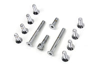 HARLEY Transmission Top Cover Screw Kit Chrome Fits 1965-1978 FL,   1971-1978 FX,