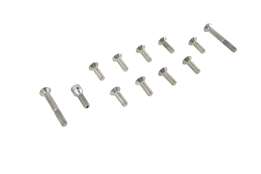 HARLEY Transmission Top Cover Screw Kit Cadmium Fits 1965-1978 FL,   1971-1978 FX,