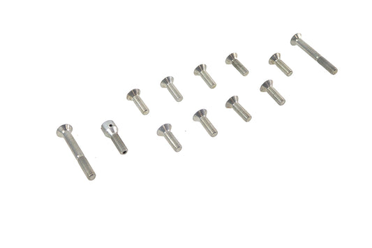HARLEY Transmission Top Cover Screw Kit Cadmium Fits 1965-1978 FL,   1971-1978 FX,