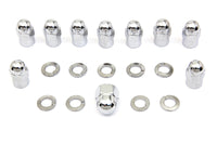 HARLEY Chrome Transmission Side Cover Nut Kit Fits 1936-1940 EL,   1937-1948 UL,   1941-1984 FL,   1
