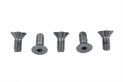 HARLEY Chrome Allen Type Front Disc Screw Fits 1974-1977 FX,   1974-1977 XL,