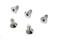 HARLEY Chrome Allen Type Front Disc Screw Fits 1974-1977 FX,   1974-1977 XL,