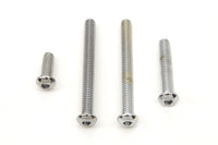 HARLEY Chrome Colony Dash Cover Allen Screw Set Fits 1977-1984 FXS,