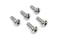 HARLEY Chrome Front Brake Disc Bolt Set Fits 1984-UP XL,   1991-2017 FXD,   1984-UP FXST,   1986-UP