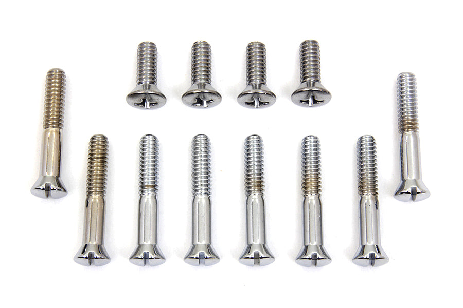 HARLEY Primary Cover Screw Stock Chrome Fits 1965-1969 FL, 4-speed