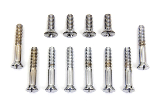 HARLEY Primary Cover Screw Stock Chrome Fits 1965-1969 FL, 4-speed