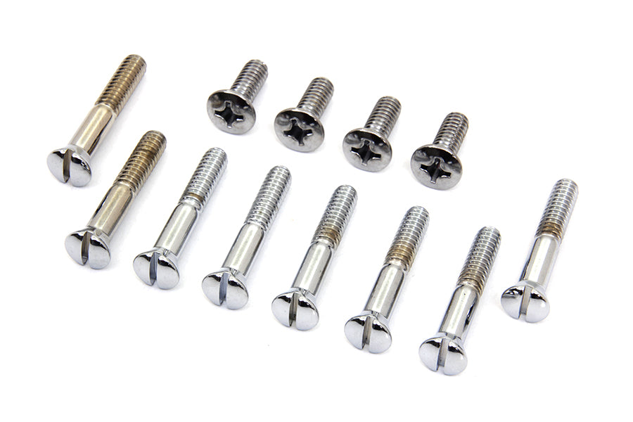 HARLEY Primary Cover Screw Stock Chrome Fits 1965-1969 FL, 4-speed