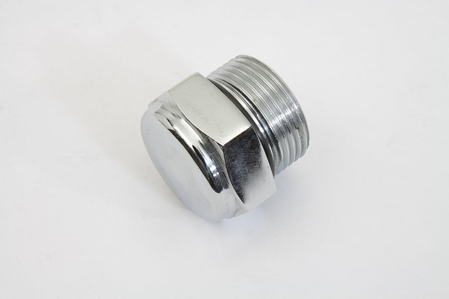 HARLEY Transmission Plug Cap Chrome Fits 1936-1940 EL,   1937-1948 UL,   1941-1984 FL,   1971-1984 F