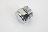 HARLEY Transmission Plug Cap Chrome Fits 1936-1940 EL,   1937-1948 UL,   1941-1984 FL,   1971-1984 F