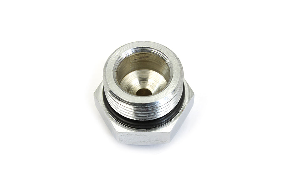 HARLEY Transmission Plug Cap Chrome Fits 1936-1940 EL,   1937-1948 UL,   1941-1984 FL,   1971-1984 F